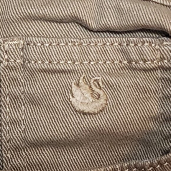 Gloria Vanderbilt Tan Amanda Cotton Span Stretch Five Pocket Jeans Size 10 Long - Picture 10 of 16